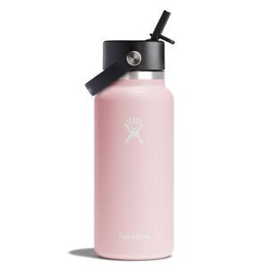 Hydro Flask -  32oz Wide Mouth Flex Straw Bottle - Tr Trillium